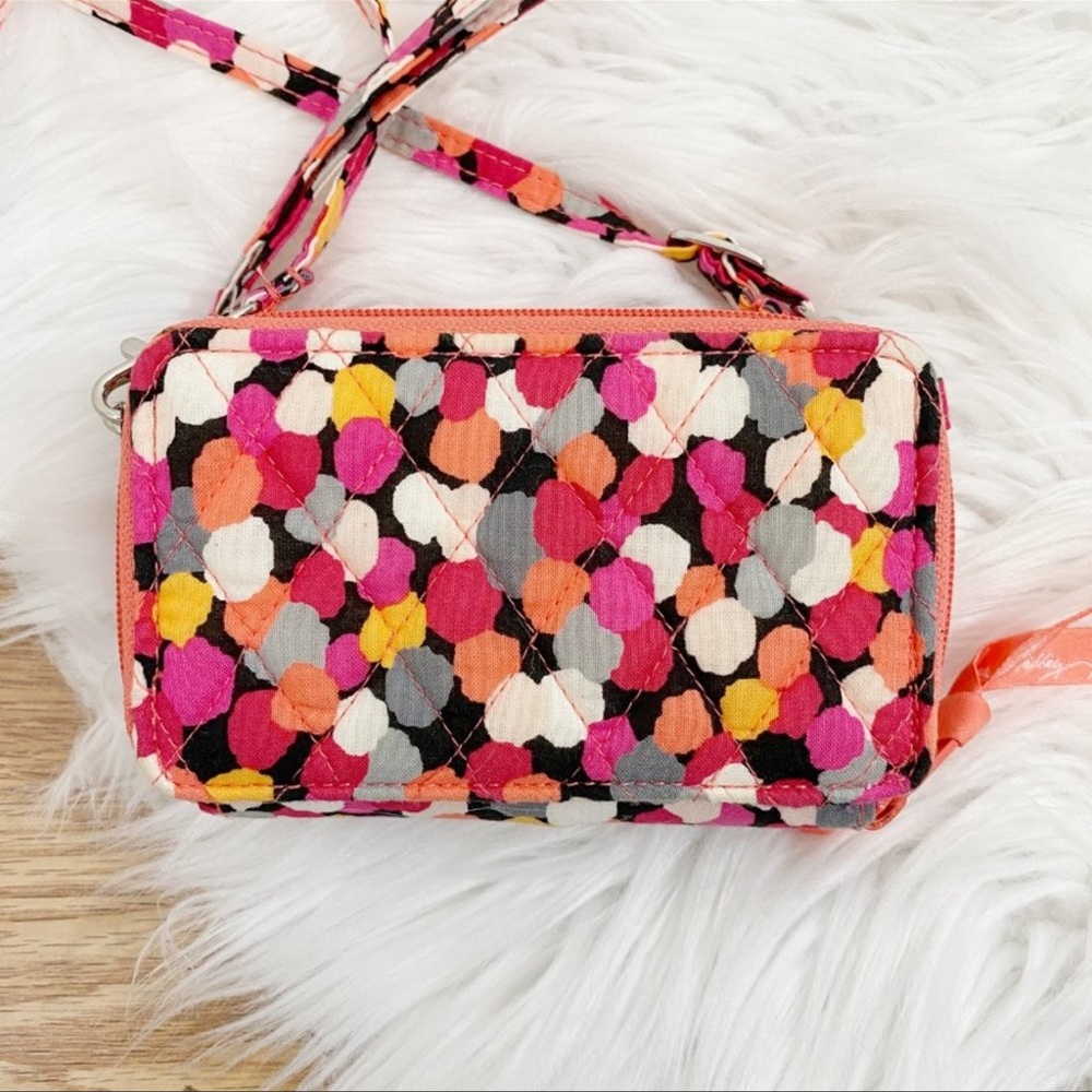 Nwt Vera Bradley Pixie Confetti Crossbody/Wristlet - image 4